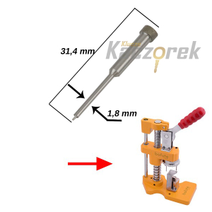 DK 204 - Trzpień do prasy 1,8 mm